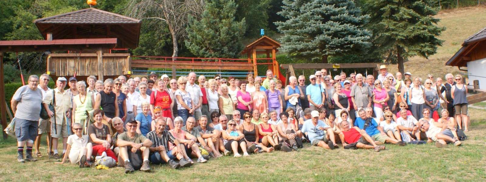 Les randonneurs du Club vosgien Niederbronn-Reichshoffen