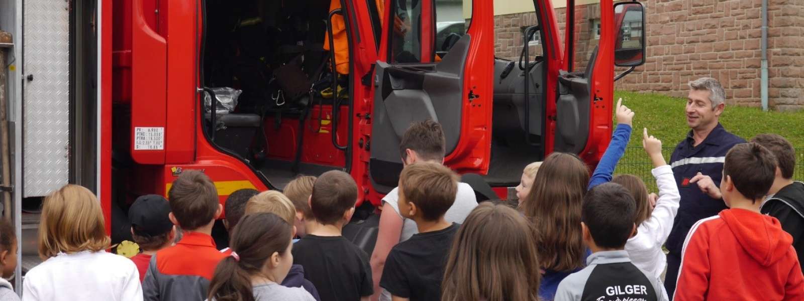 Après-midi découverte au centre de secours