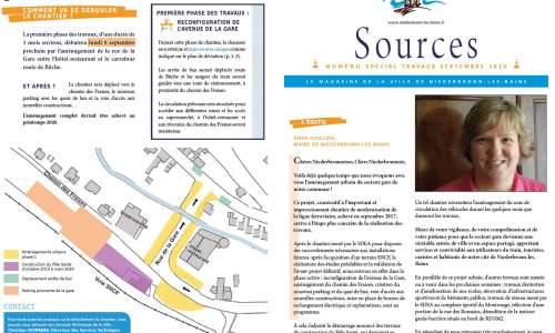 Sources spécial travaux