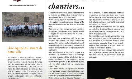 Sources spécial travaux