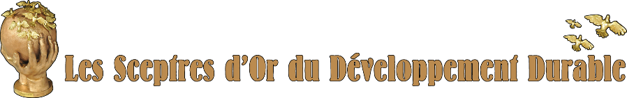 Sceptre d'or du développement durable