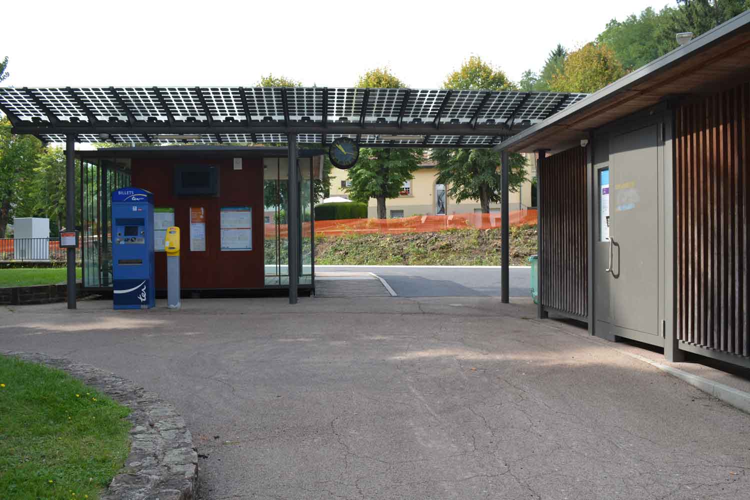 La gare de Niederbronn-les-Bains possède la première halte écodurable