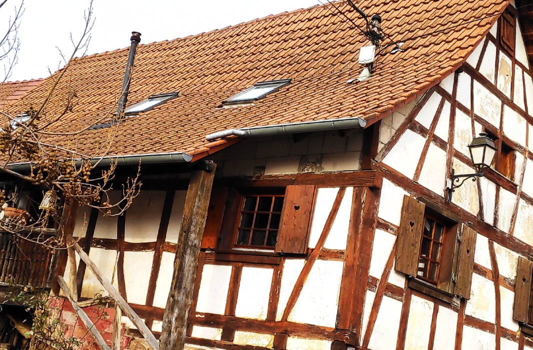 15. Maison ancienne à colombage, rue du Quillier