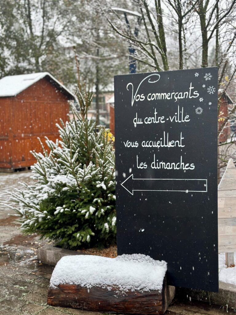 Les commerçants du centre-ville de Niederbronn-les-Bains vous accueillent les dimanches de l'Avent