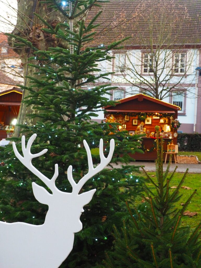 Chalet au marché de Noël de Niederbronn-les-Bains