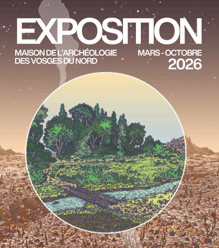Couverture du flyer de l'exposition 2026 du musée de Niederbronn-les-Bains