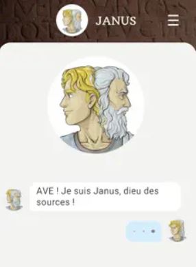 Aperçu de l'application mobile Via Janusa