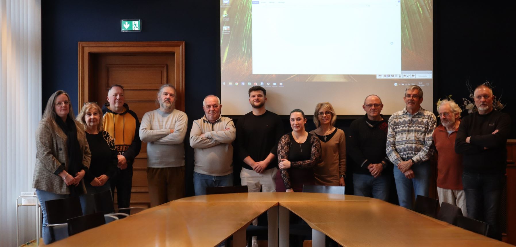 Photo de groupe des agents recenseurs 2026