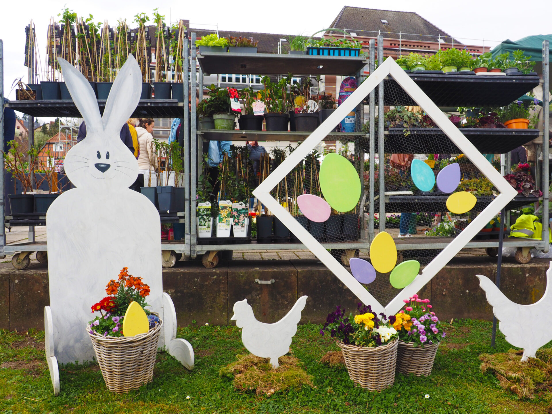 Décorations de Pâques de la Ville de Niederbronn-les-Bains