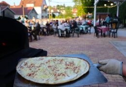Tarte flambée à la guinguette